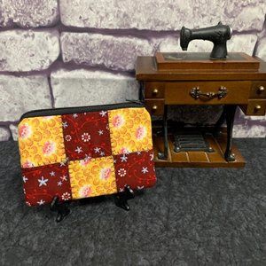 Quilted Wallet/Coin Pouch